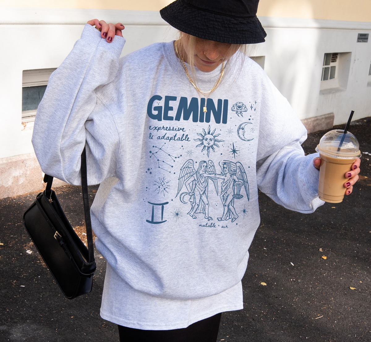 Medieval Gemini Zodiac Sweatshirt
