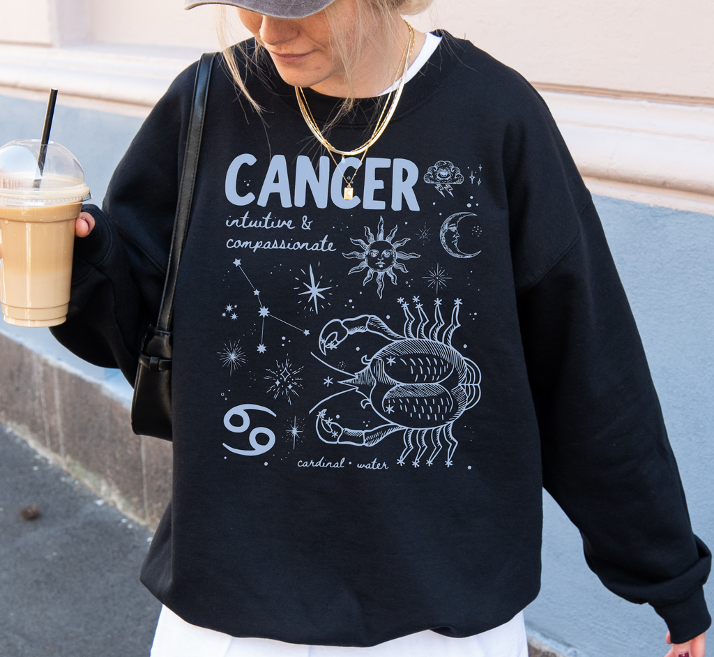 Medieval Cancer Zodiac Sweatshirt