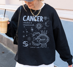 Medieval Cancer Zodiac Sweatshirt
