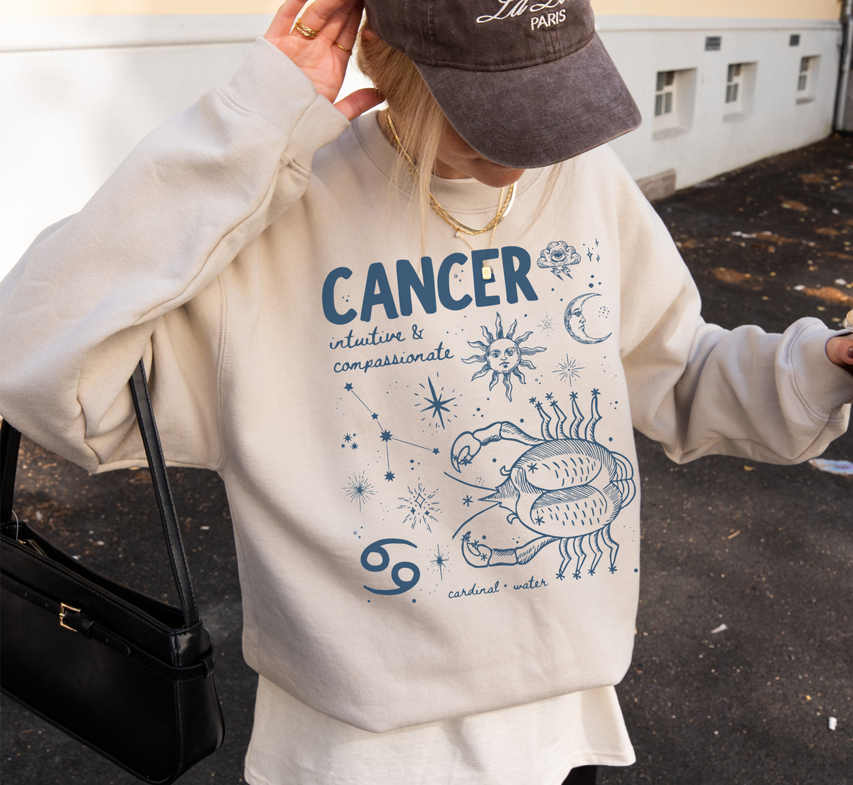 Medieval Cancer Zodiac Sweatshirt