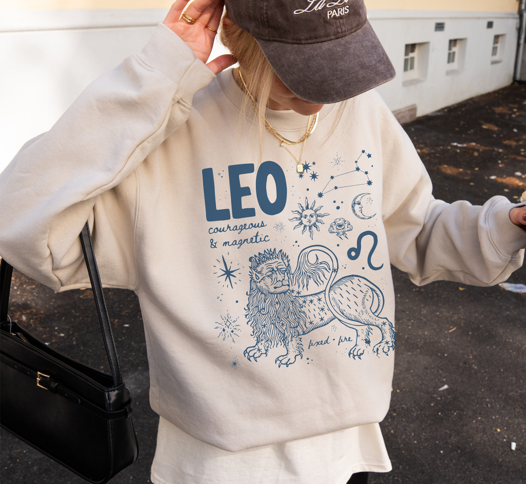 Medieval Leo Zodiac Sweatshirt