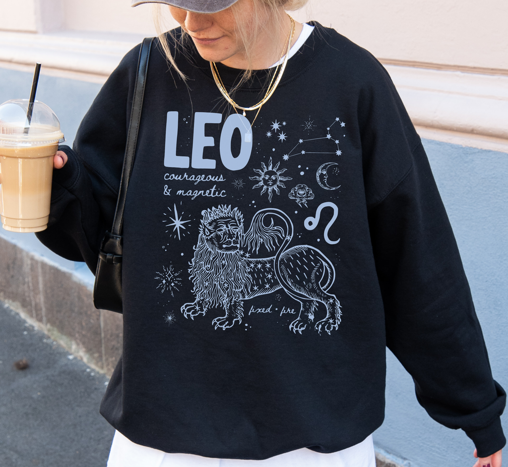 Medieval Leo Zodiac Sweatshirt
