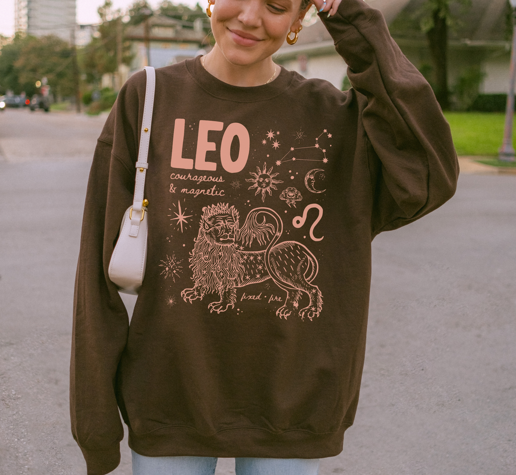 Medieval Leo Zodiac Sweatshirt