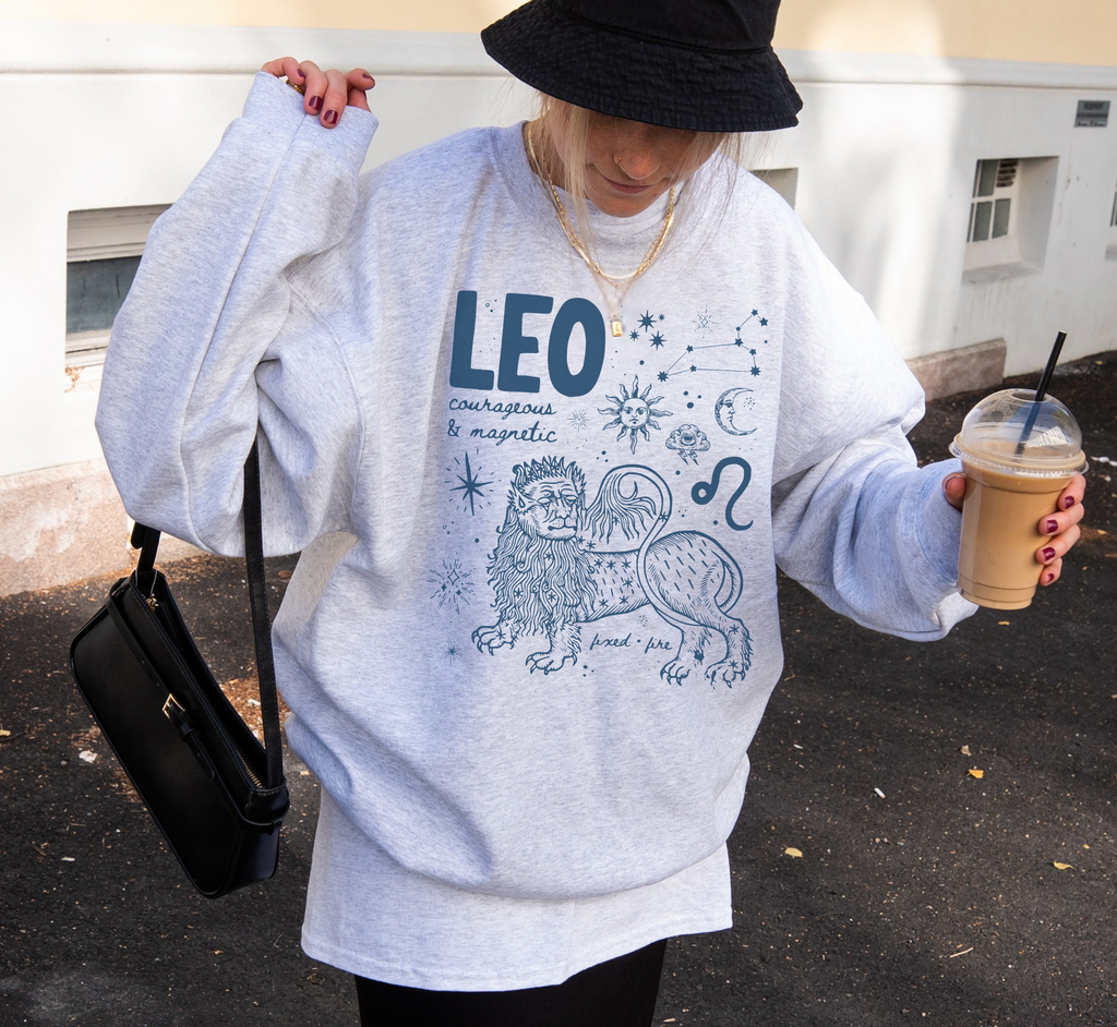 Medieval Leo Zodiac Sweatshirt