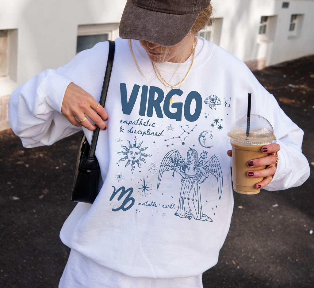 Medieval Virgo Zodiac Sweatshirt