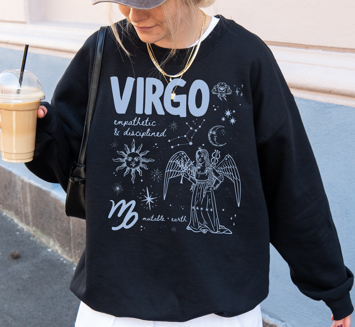Medieval Virgo Zodiac Sweatshirt