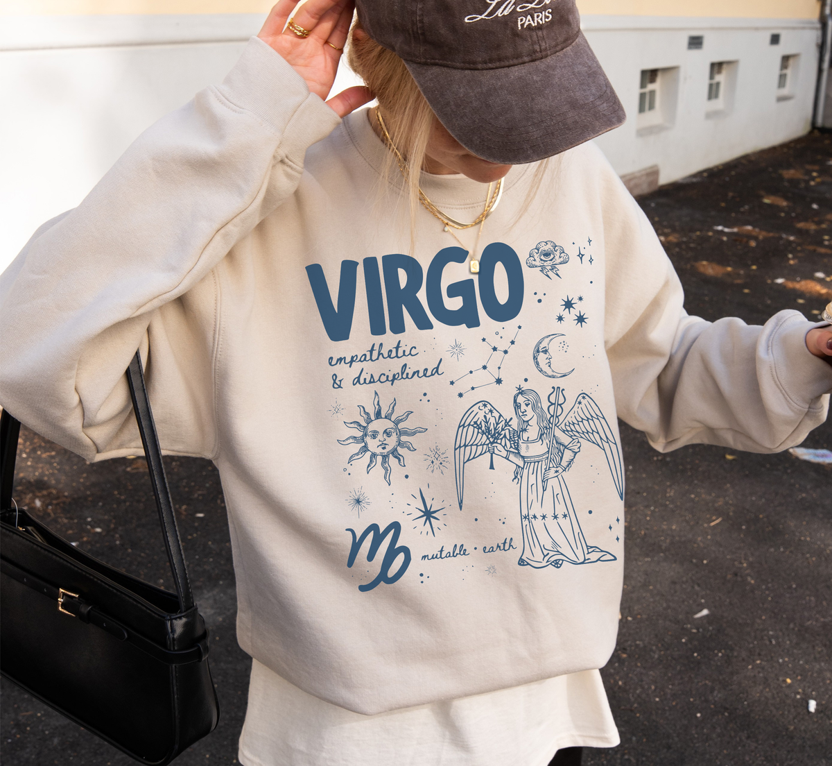 Medieval Virgo Zodiac Sweatshirt