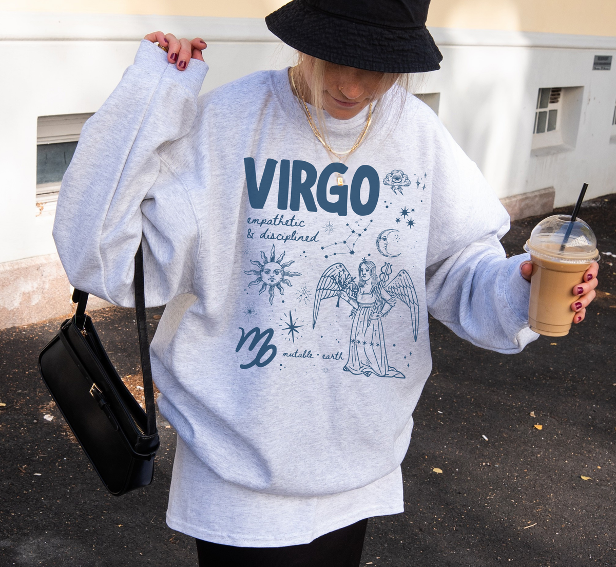 Medieval Virgo Zodiac Sweatshirt