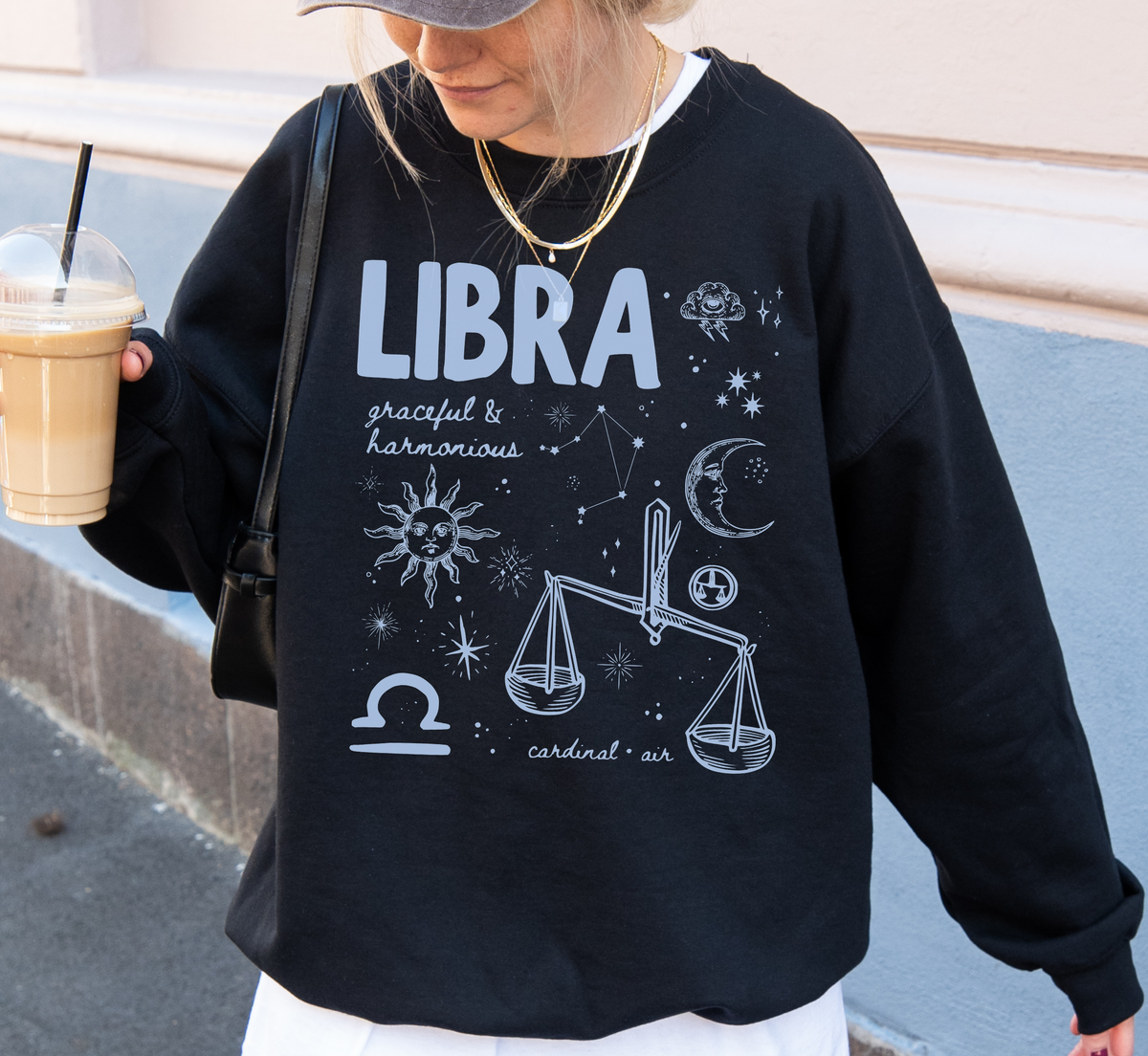 Medieval Libra Zodiac Sweatshirt