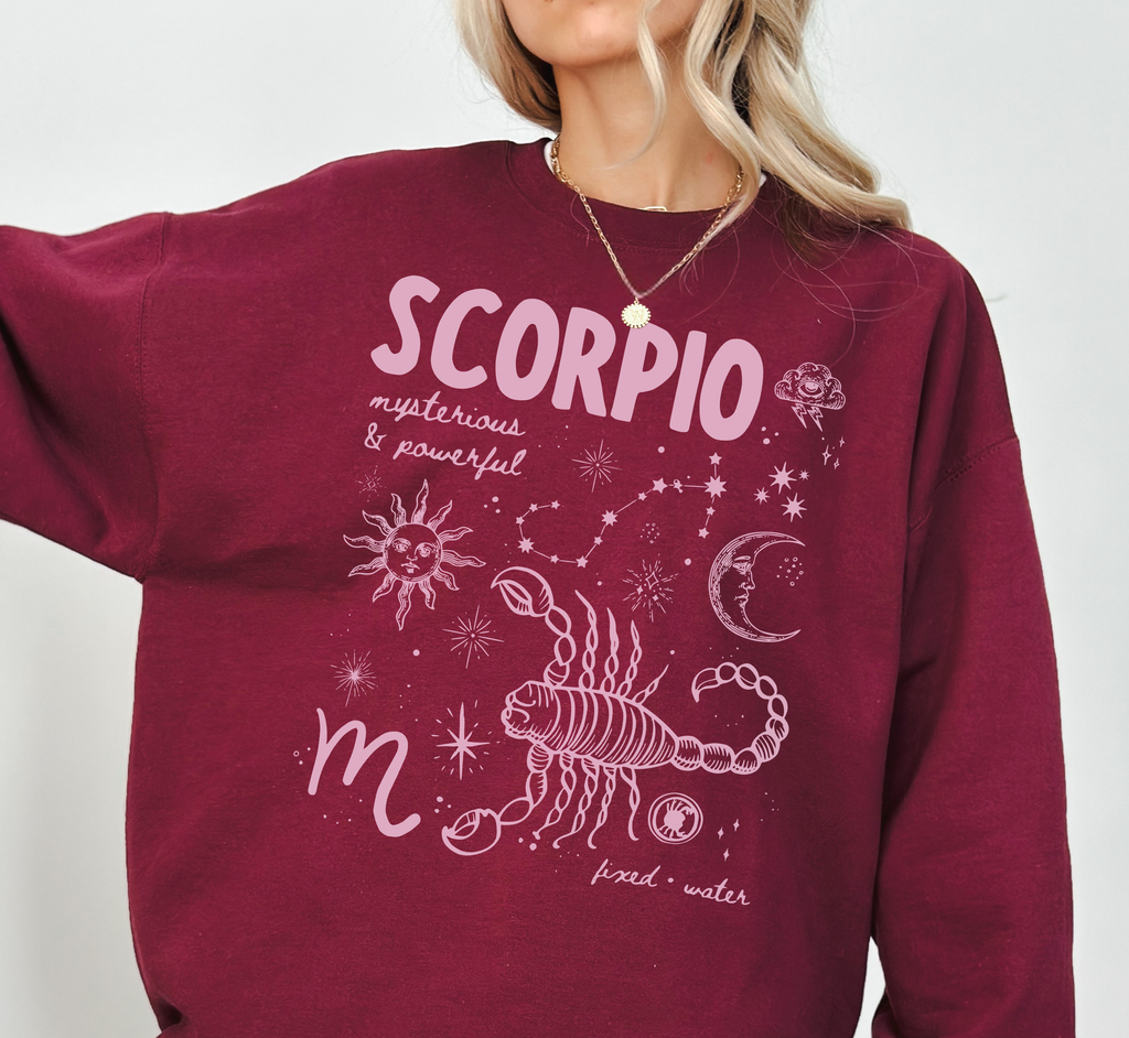 Medieval Scorpio Zodiac Sweatshirt
