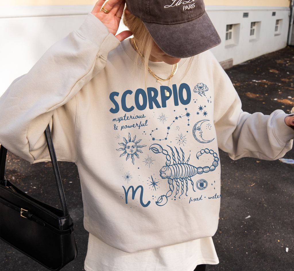 Medieval Scorpio Zodiac Sweatshirt