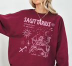 Medieval Sagittarius Zodiac Sweatshirt