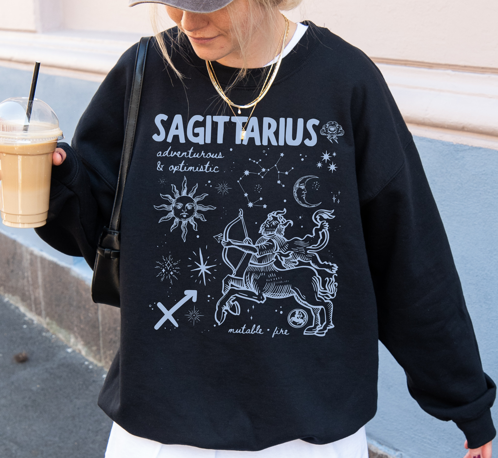 Medieval Sagittarius Zodiac Sweatshirt