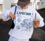 Medieval Capricorn Zodiac Sweatshirt