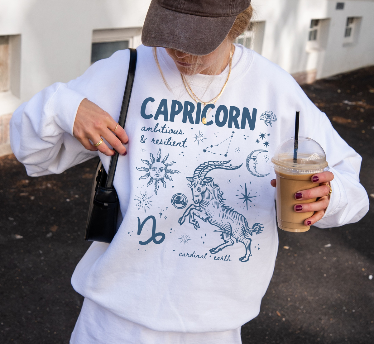 Medieval Capricorn Zodiac Sweatshirt