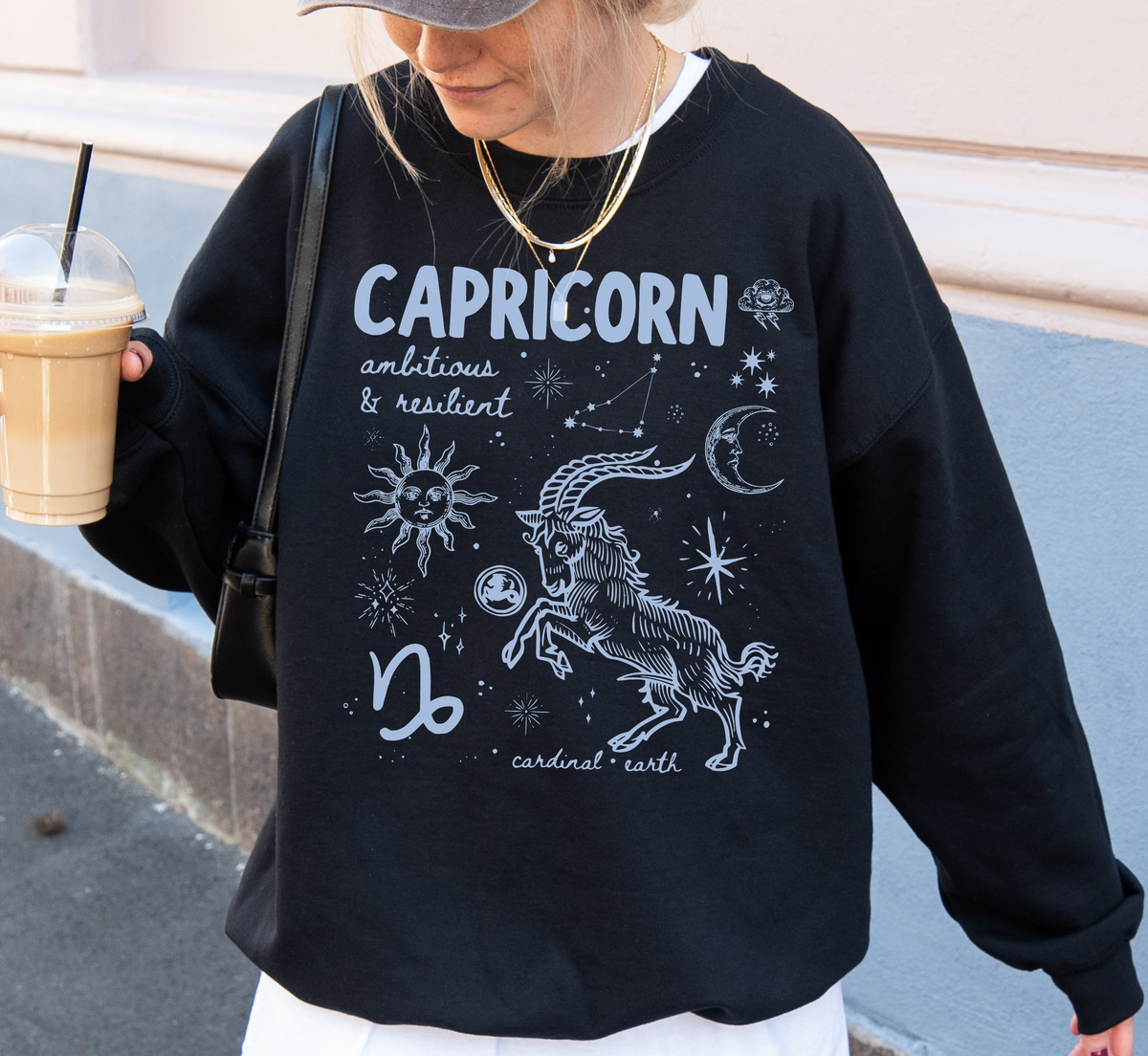 Medieval Capricorn Zodiac Sweatshirt