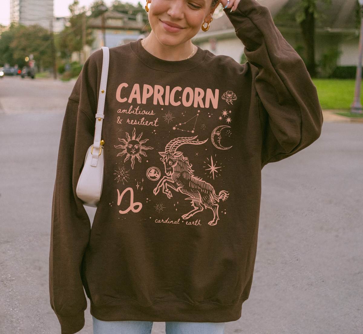 Medieval Capricorn Zodiac Sweatshirt