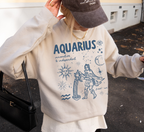 Medieval Aquarius Zodiac Sweatshirt