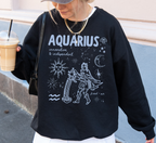 Medieval Aquarius Zodiac Sweatshirt