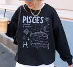 Medieval Pisces Zodiac Sweatshirt