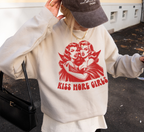 Kiss More Girls Vampire Sweatshirt
