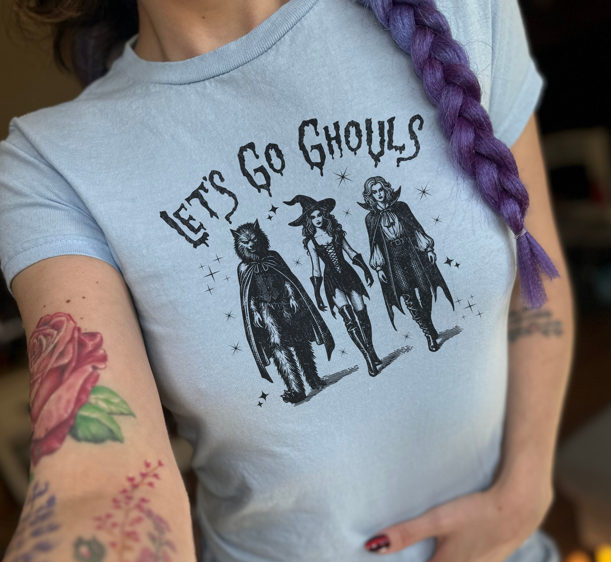 Let's Go Ghouls Baby Tee