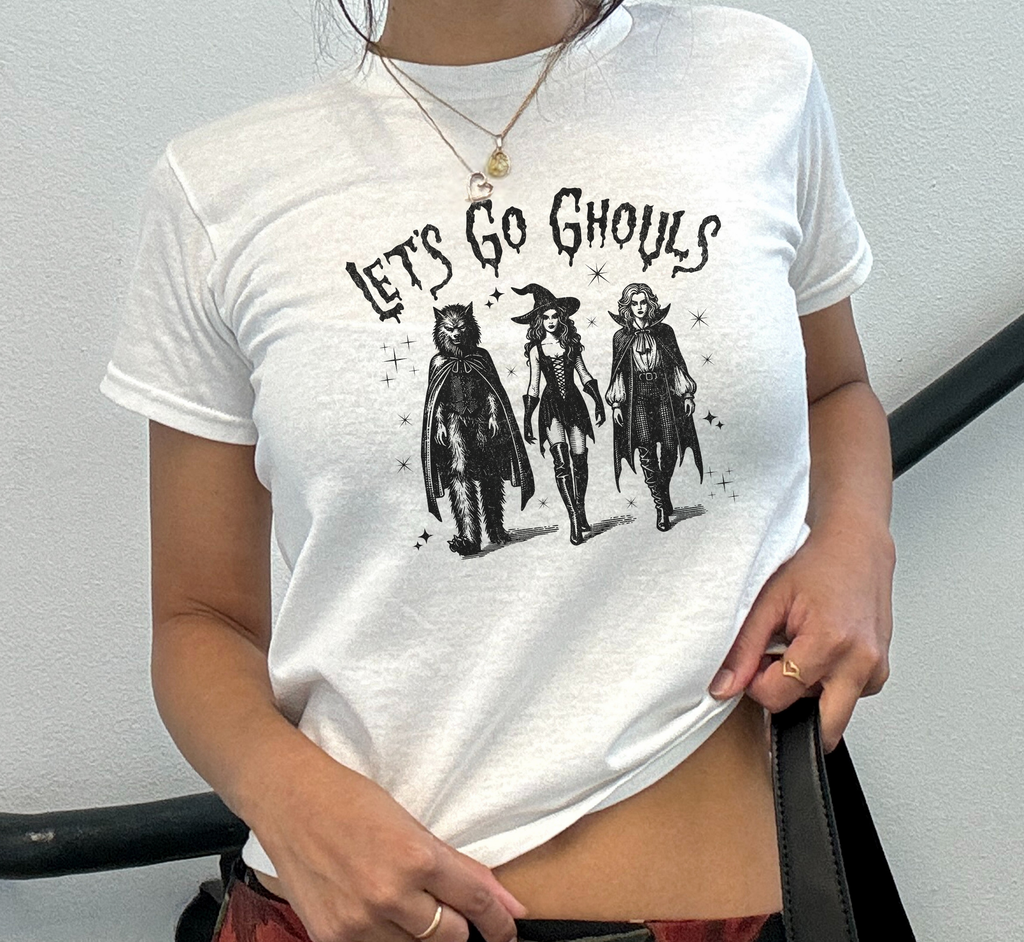Let's Go Ghouls Baby Tee