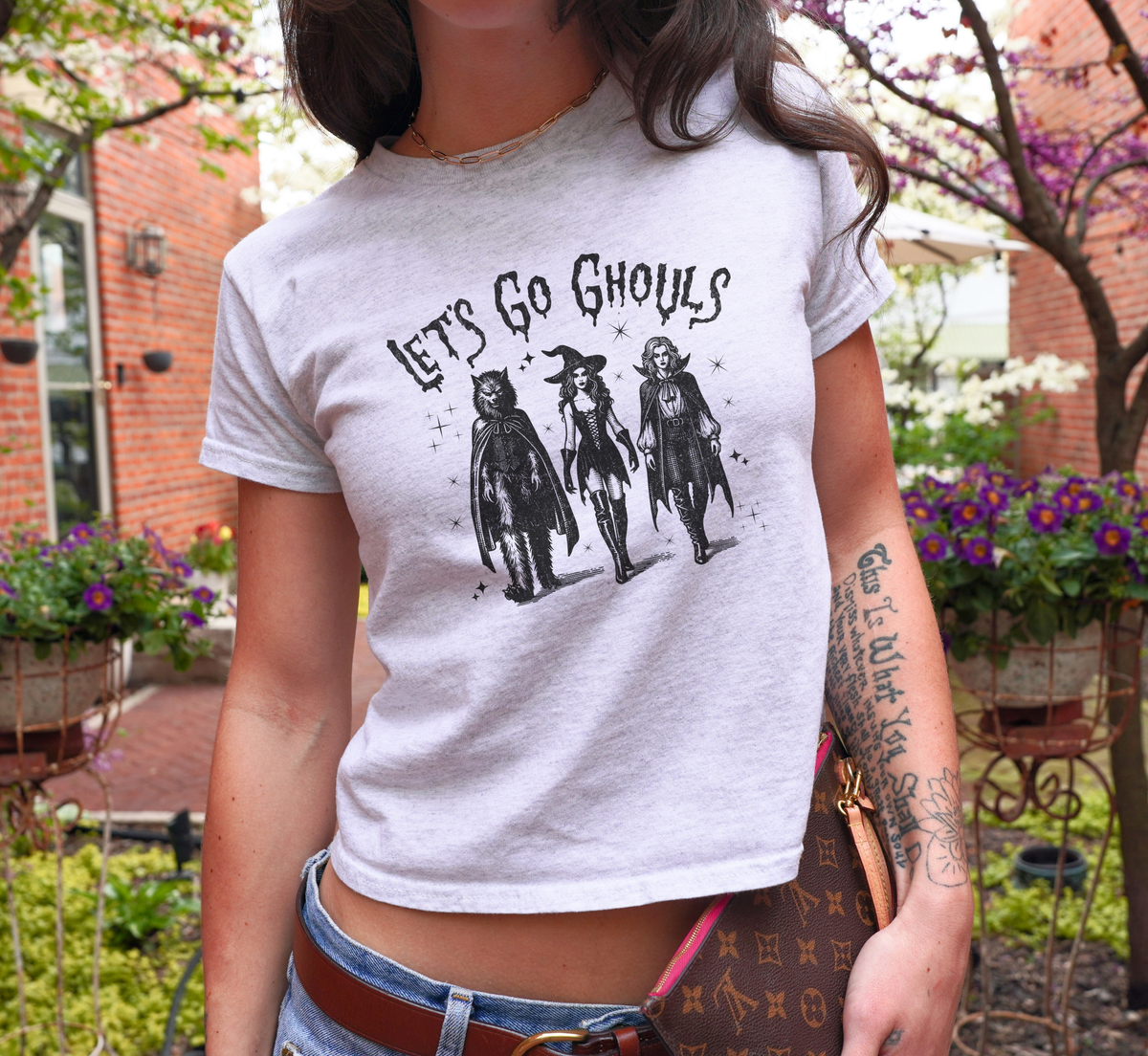 Let's Go Ghouls Baby Tee