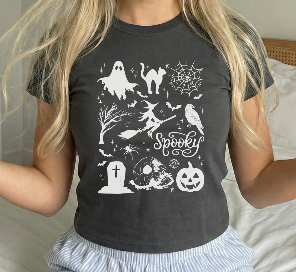 Spooky Season Baby Tee