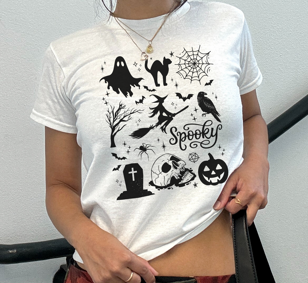 Spooky Season Baby Tee