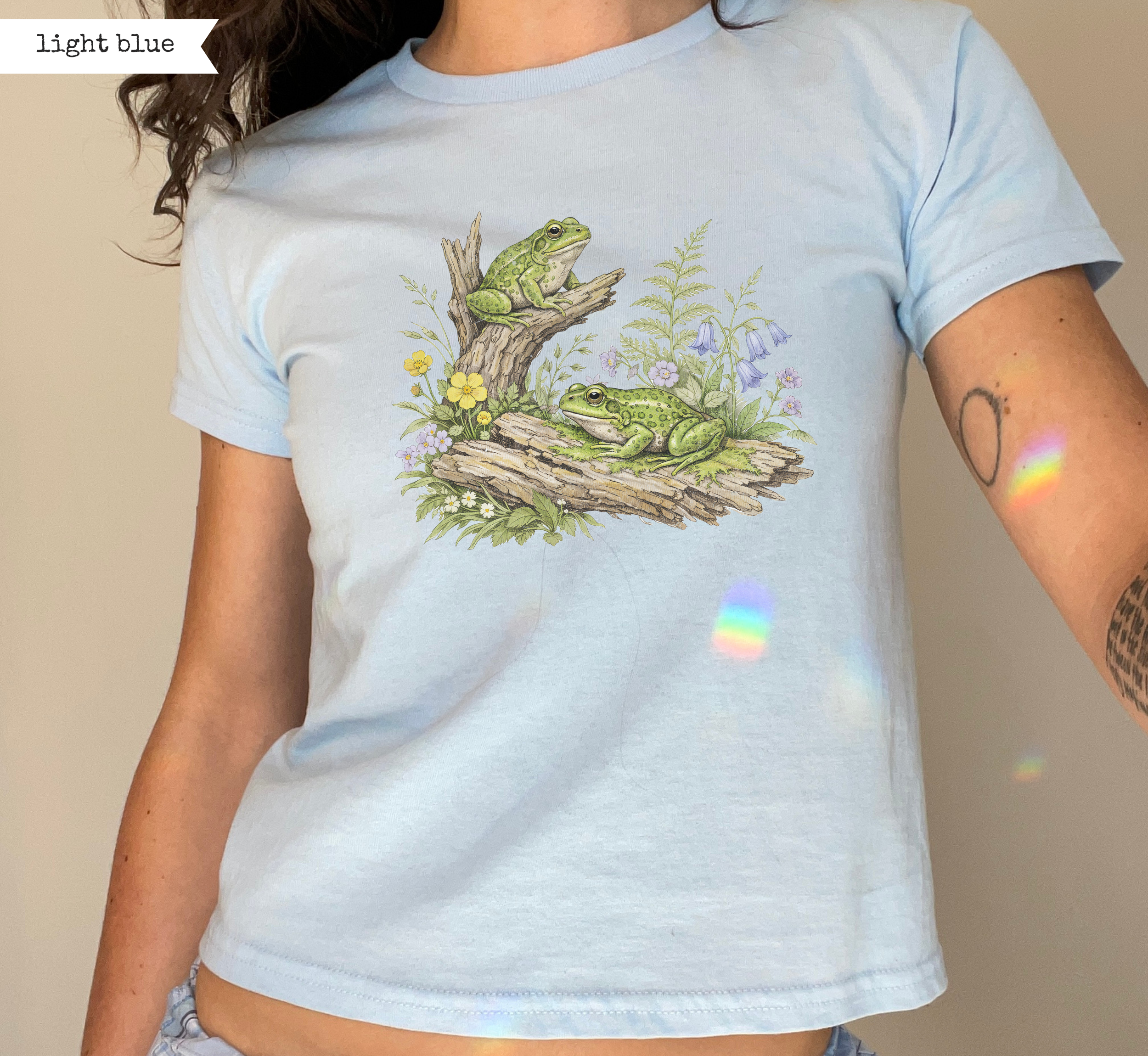 Woodland Frogs Baby Tee