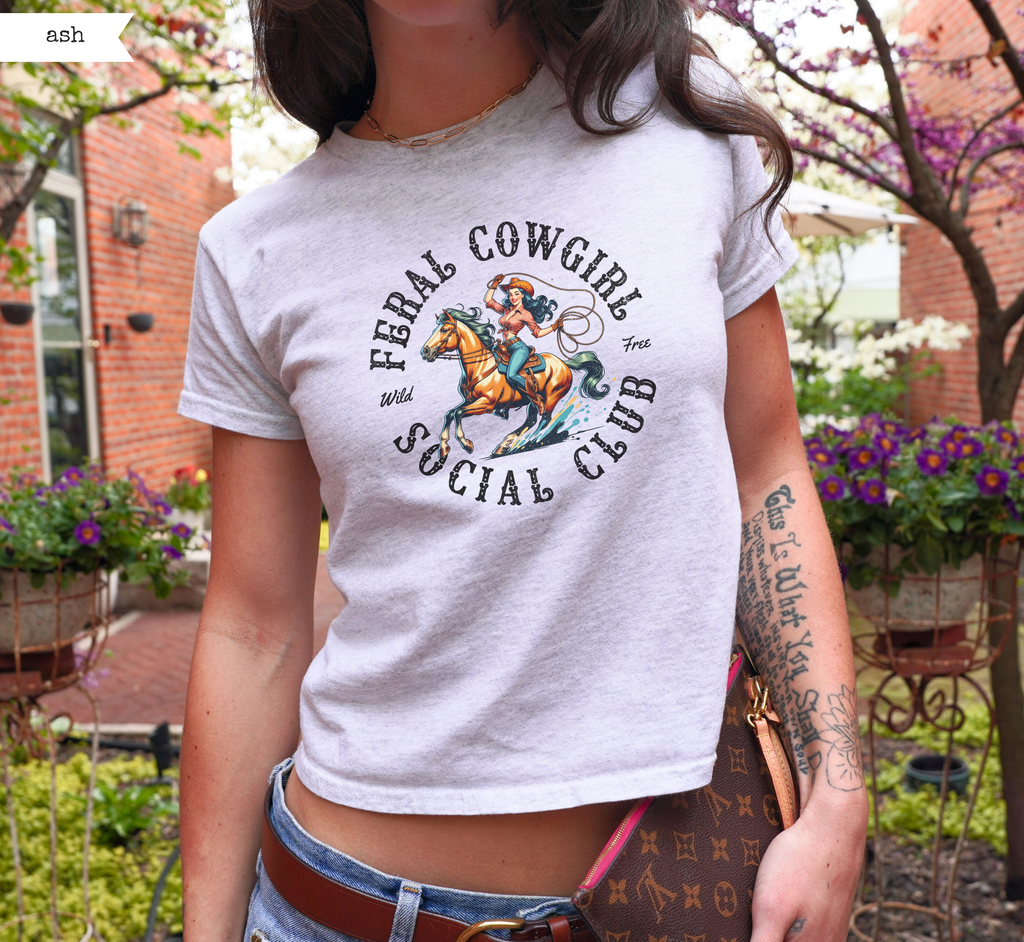 T-shirt bébé Feral Cowgirl Social Club
