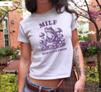 MILF Man I Love Frogs Baby Tee