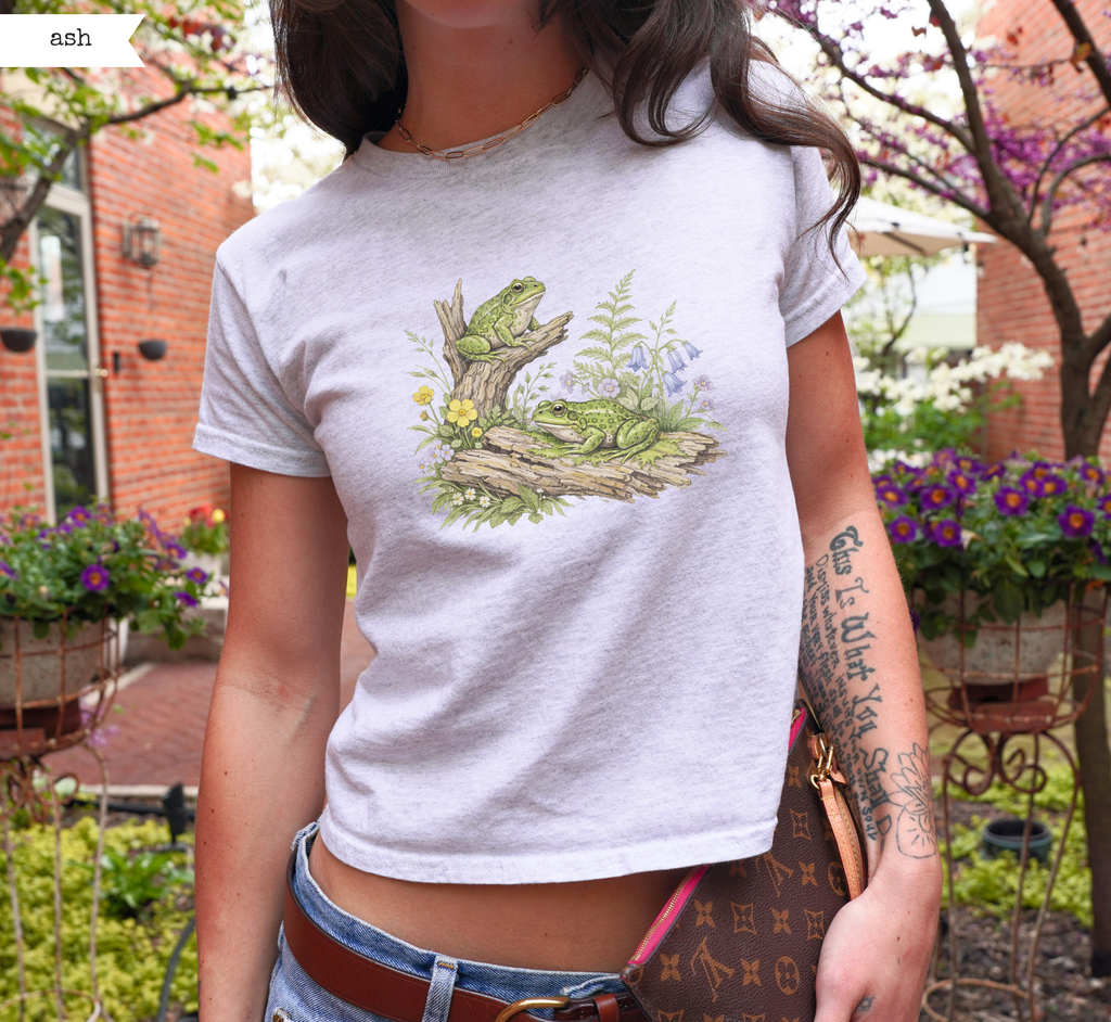 Woodland Frogs Baby Tee