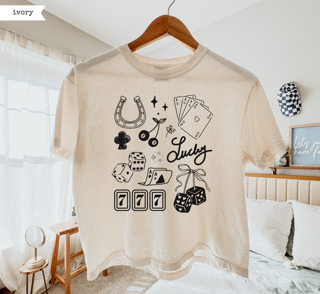 T-shirt Lucky Boxy