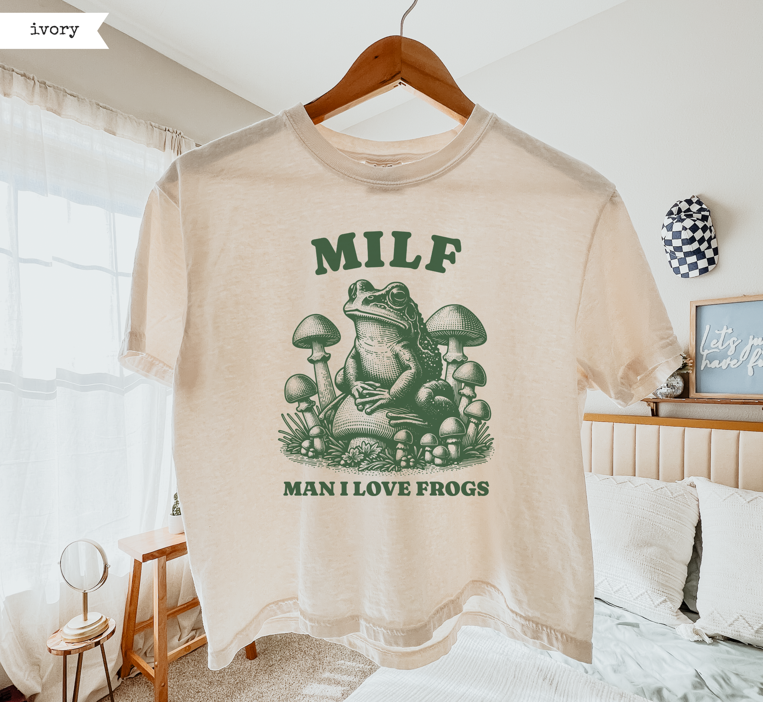 Man I Love Frogs Boxy T-Shirt