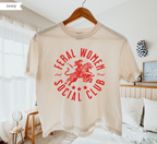 T-shirt ample Feral Women Social Club