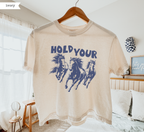 Hold Your Horses Boxy T-Shirt