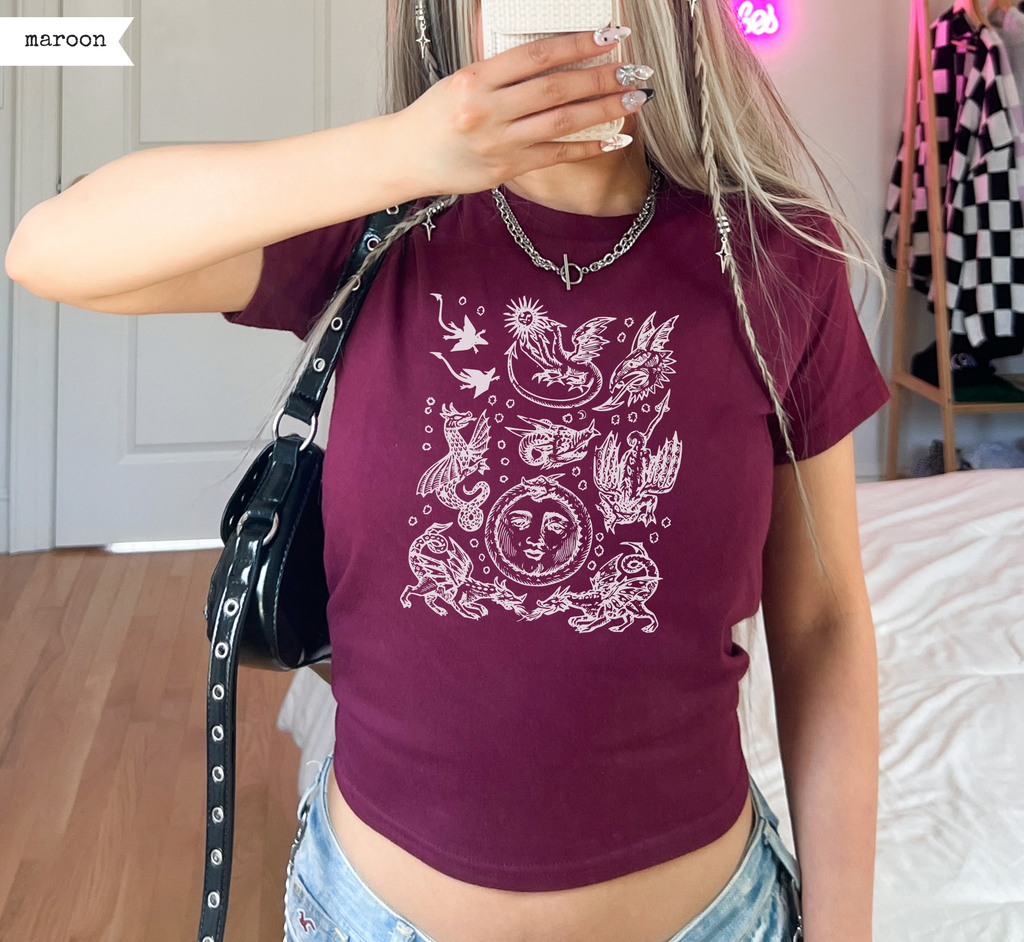 Medieval Dragons Baby Tee
