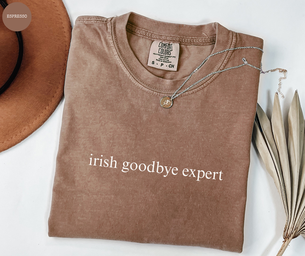 T-shirt expert du départ à l'irlandaise