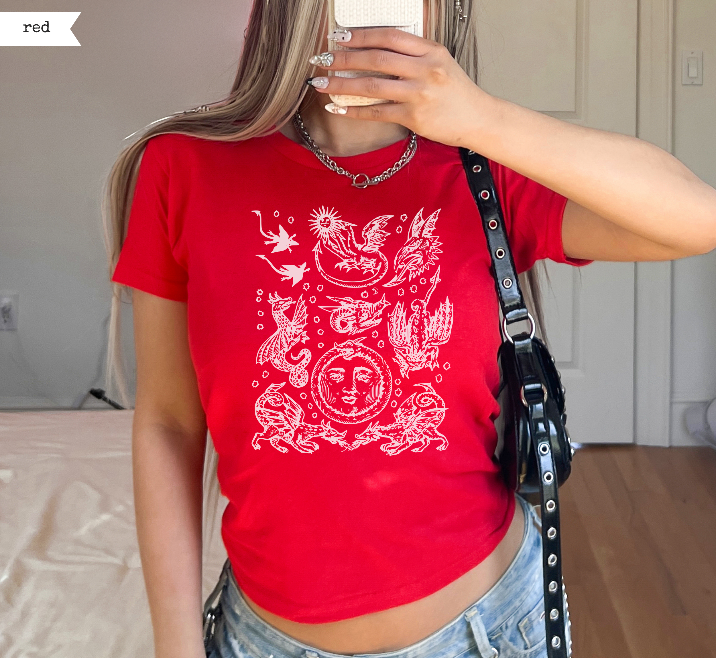 Medieval Dragons Baby Tee