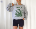 Man I Love Frogs Crewneck Sweatshirt