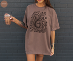 Retro Linocut Squirrel T-Shirt