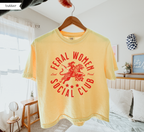 T-shirt ample Feral Women Social Club