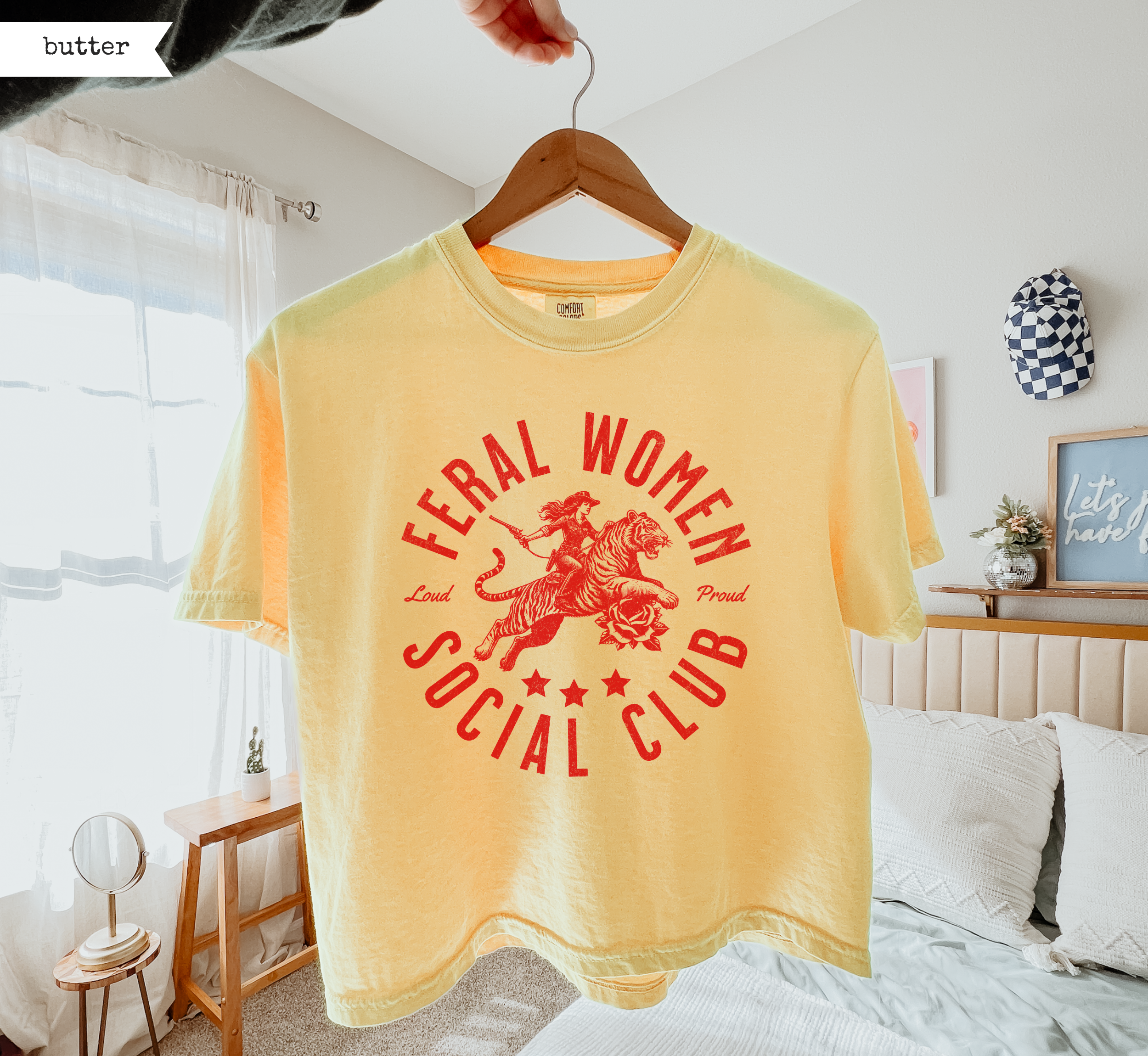 Feral Women Social Club Boxy T-Shirt