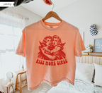 T-shirt ample "Kiss More Girls Vampire"