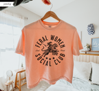 T-shirt ample Feral Women Social Club