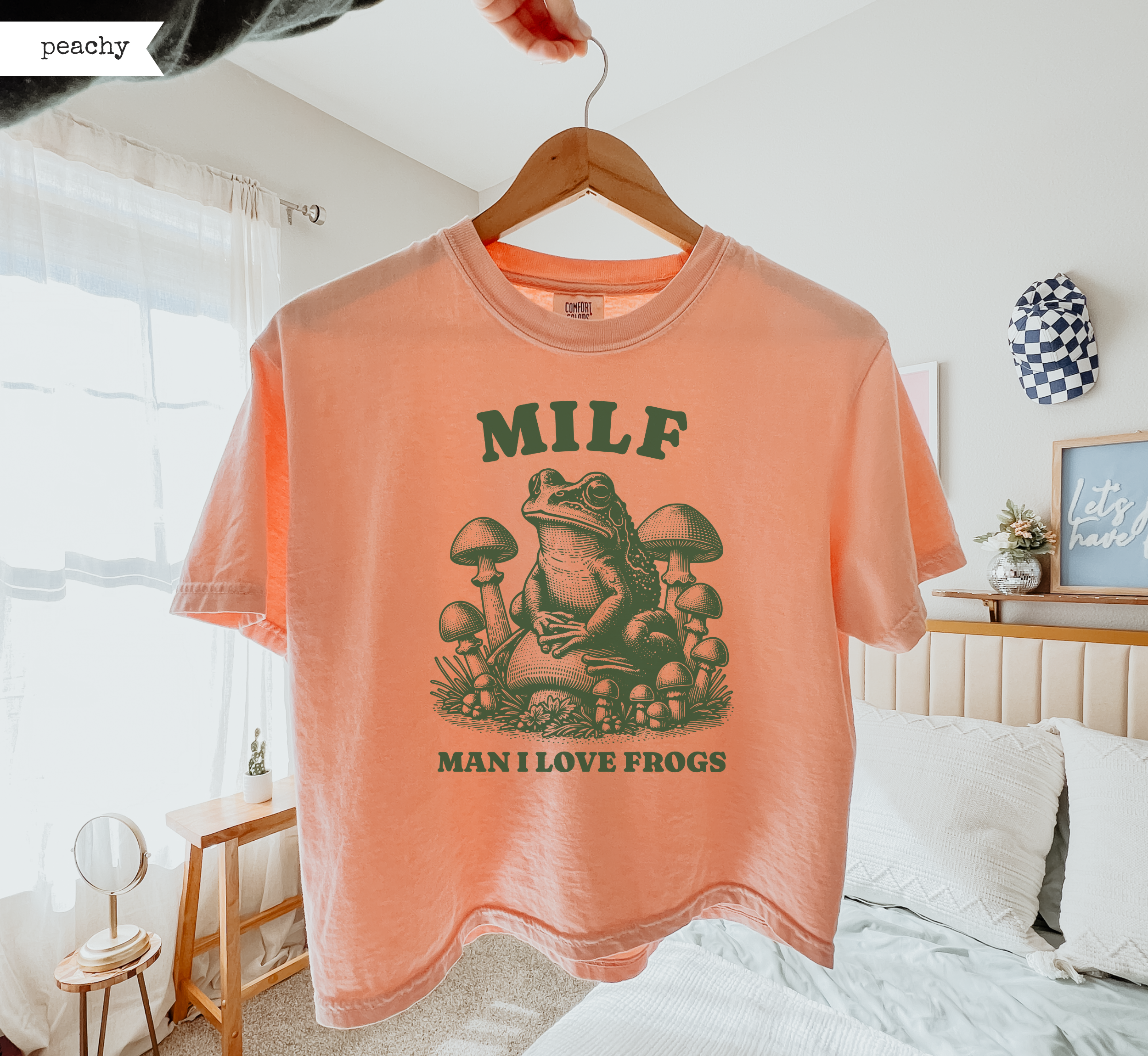 Man I Love Frogs Boxy T-Shirt