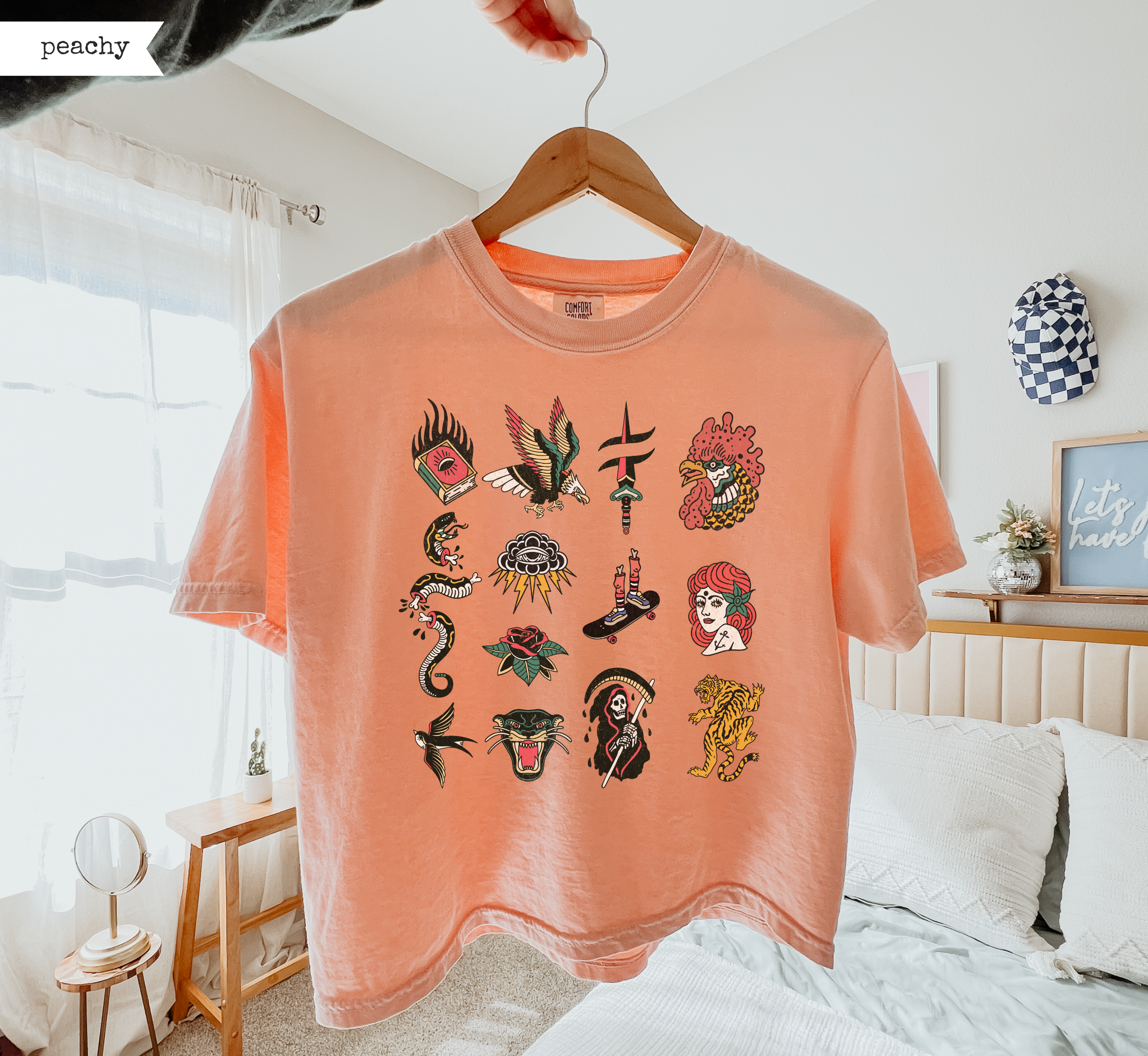 Vintage Tattoo Boxy T-Shirt