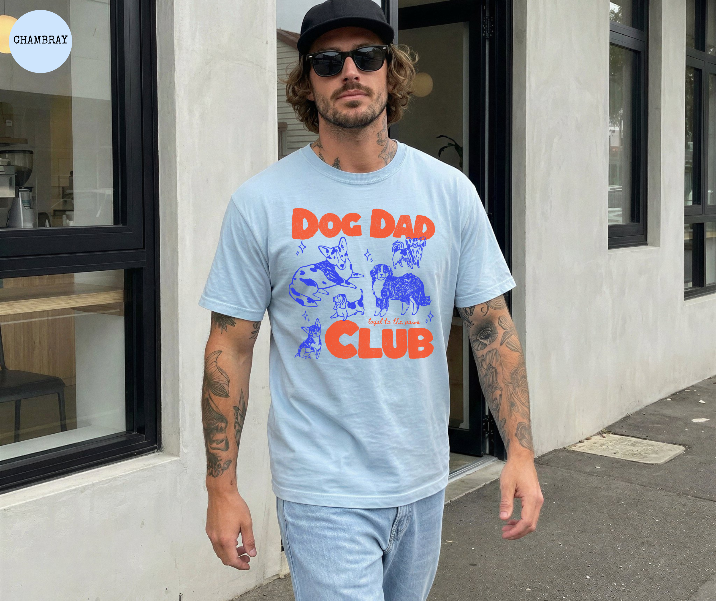 Dog Dad Club T-Shirt